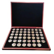 NEW United States Of America The Presidents x46pc Gold Coin Set In A Display Box