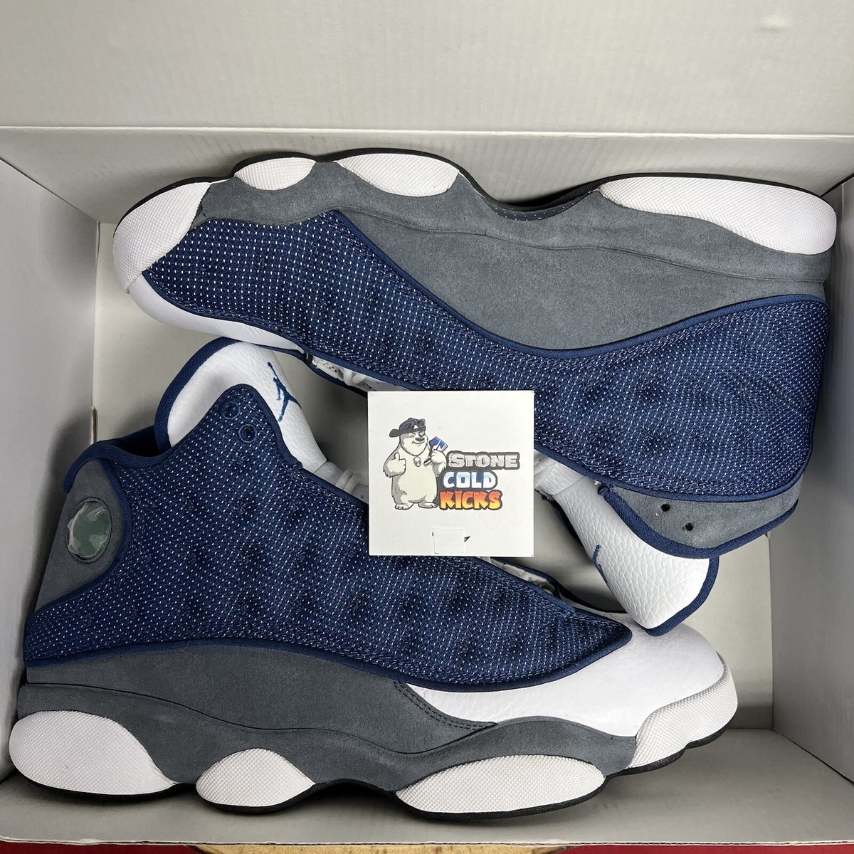 Nike Air Jordan XIII 13 Retro Flint Size 10.5 414571-404 Blue