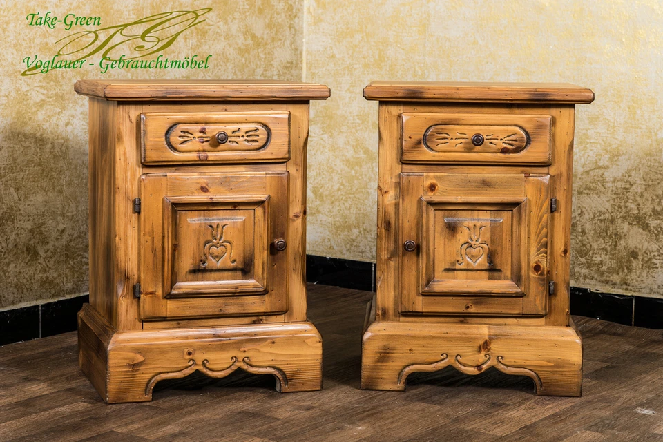 Voglauer Anno 1600 Nachttisch Kommoden Landhaus Schrank Bauernmöbel Schlafzimmer - Bild 3 von 4