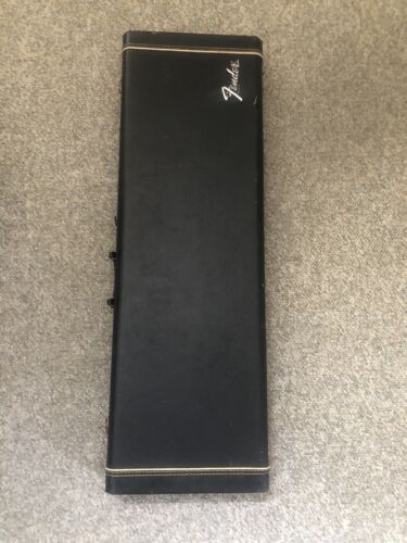 Fender 1960’s 1970’s Black Tolex Mustang Bronco Hardshell Guitar Case Vintage