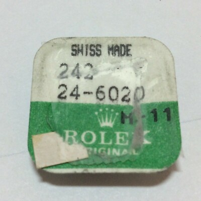 Authentic Unused Rolex Part 242-6020 Case Tube Open Package | eBay