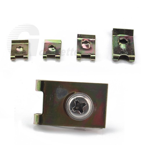 110tlg U-Clip Mutter Klemmmuttern M6-M12 Schnappmutter Käfigmutter Blechmuttern - Bild 3 von 14