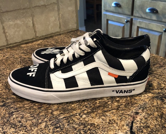 off white x vans old skool custom virgil abloh