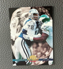 1996 Fleer Pro Football Weekly Leon Lett Philadelphia Eagles Dallas Cowboys #186