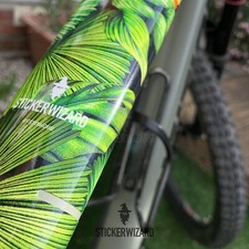 Custom Print Bike Frame Protector Kit - MTB Sticker Stone Chip Protection Kit