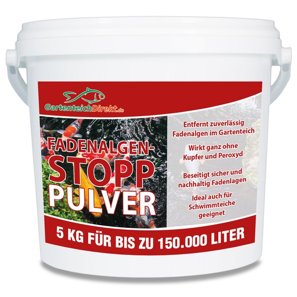 (6,80€/1Kg) Gartenteich Fadenalgenvernichter Fadenalgen Stopp Algenvorbeugung-image