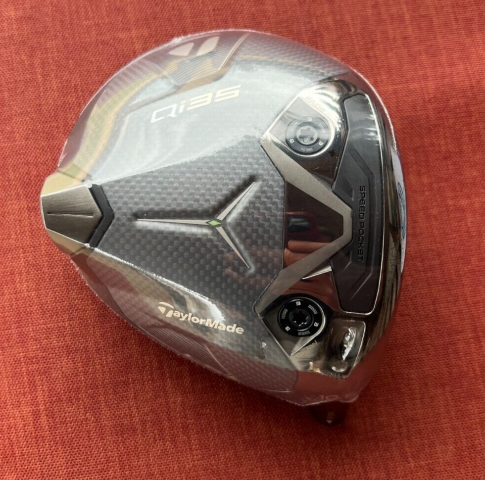Taylormade Golf Right Hand Qi35 LS Driver Head ONLY! Loft Taylormade Golf Right Hand Qi35 LS Driver Head ONLY! Loft