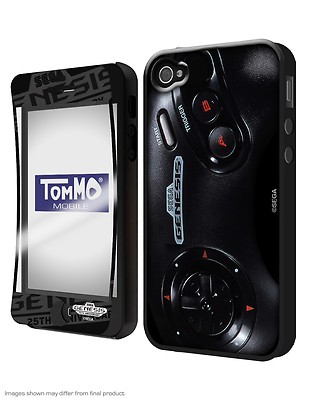 iPhone 5/5s Silicon Case with Screen Protector (Sega Genesis