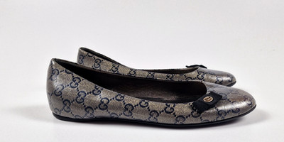 Gucci Monogram Ballet Flats Women s EU 38