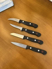 Wusthof Gourmet Paring, Peeling, Trimming Knife Set (4) NWOT OPEN BOX READ