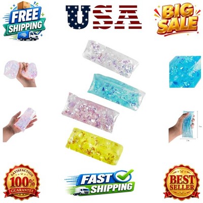 4 Pack Water Snake Jelly Wigglers Wiggle Sensory Toys Bright Colors Party Fav...