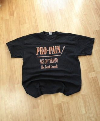 #ad Pro Pain Age Of Tyranny 2007 Heavy Metal Band Rap T Shirt Rare Size XL $99.99