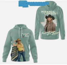 Miranda Lambert Postcards From Texas Hoodie 3D AOP
