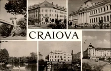 RPPC Craiova Romania vintage real photo postcard m850
