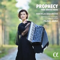 Tuur/Korvits/Vasks: Prophecy | Tonu/Tuur,Erkki-Sven/Vasks,Peteris Korvits | Cd