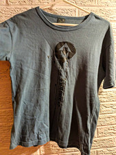 Radiohead Blue Graphic Short Sleeve T-Shirt. size Large (W.A.S.T.E. Tag)