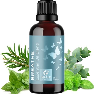 Breathe Essential Oil for Diffuser  Invigorating and Refreshing Breathe Essen...