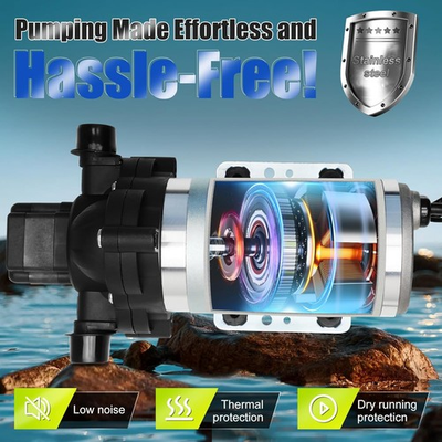 #ad 12V Marine Pump for RV Boat 12V 2088 594 154 3.5GPM Water Flow System USA $99.99