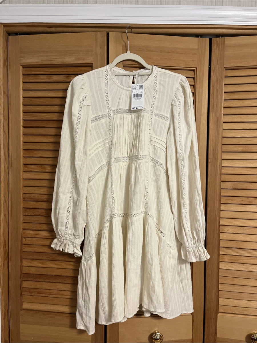 modest yet elegant dresses Multicolor Embroidered Floral Puff Sleeve Midi Dress