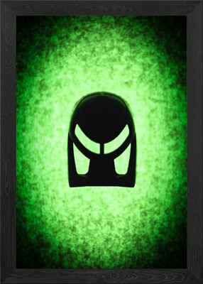 Bionicle Miru Maske gerahmtes Wandbild Poster Leinwanddruck Bild