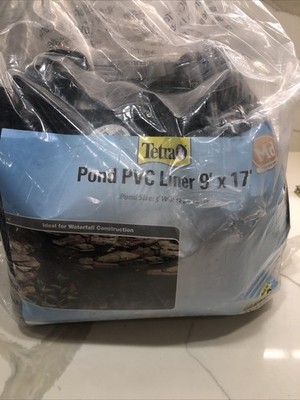 New Tetra Pond PVC Liner 9  X 17   500 Gallons