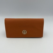 Tory Burch Semi-Hard Saffiano Eyewear Glasses Sunglasses Case Microfiber Pouch