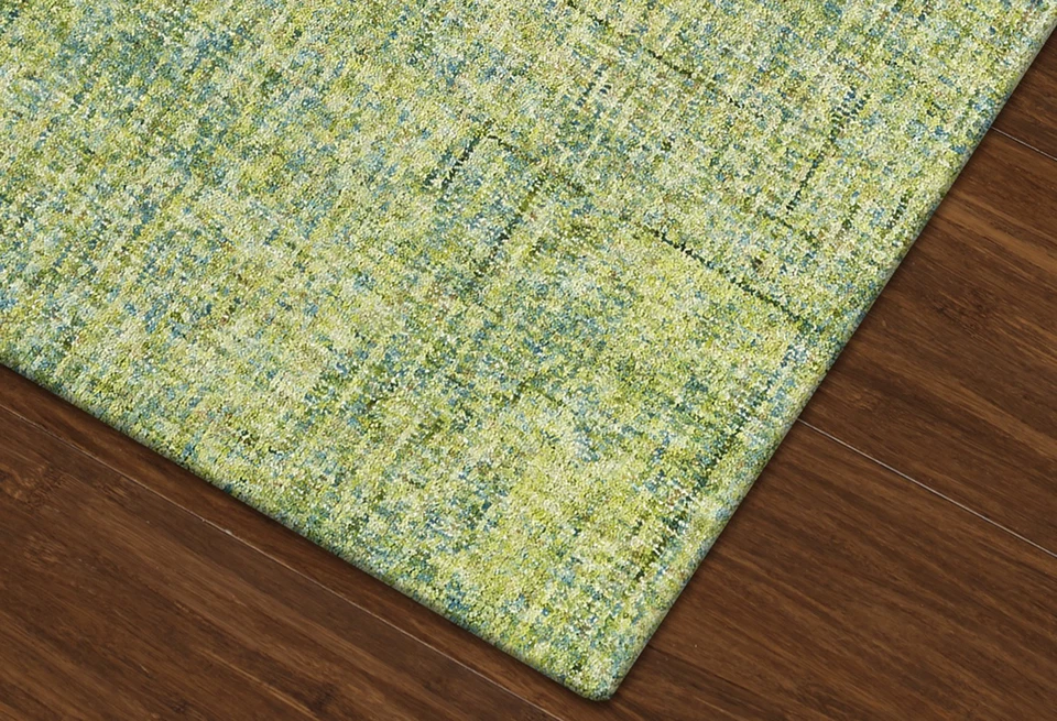 3x5 Dalyn Green Solid Mottled Single-Color Door Mat CS5 - Aprx 3' 6" x 5' 6" - Image 2 of 2