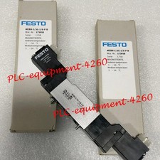 Genuine New in Box FESTO MEBH-5/3G-1/8-P-B 173018 1.5W 24VDC Solenoid Valve