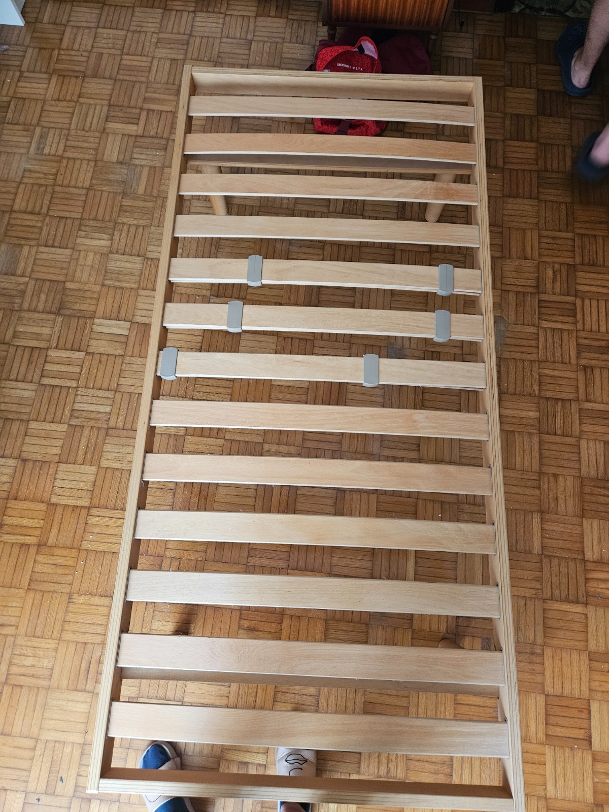 Rete a doghe singola 90×190 in perfette condizioni