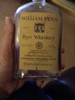 William Penn - Prohibition Rye Whiskey Pint Empty Bottle — photo 4