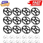 24PCS Car Seat Cover Hooks & Chucks Set, Metal Clip & Plastic Fastener Buckles