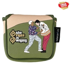 Durable Cartoon Pattern Golf Putter Headcover - Fits Most Blade Putters