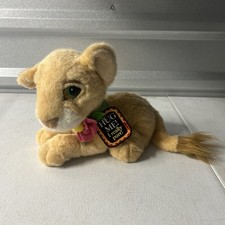 Mattel Original 15  Lion King Nala 1993 Plush w/Flower Collar  Purring Sounds
