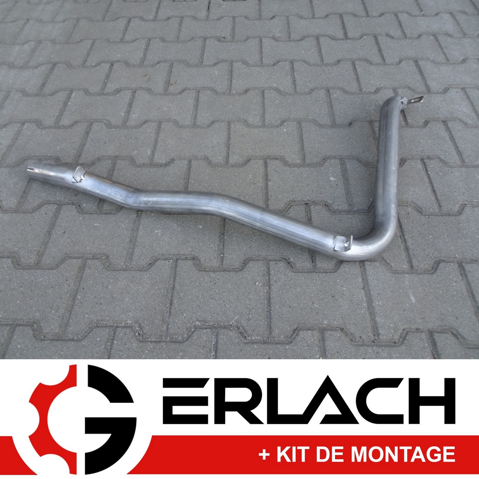 Tuyau silencieux Mercedes W460 G haute longévité en alliage renforcé type 3523 pour collection