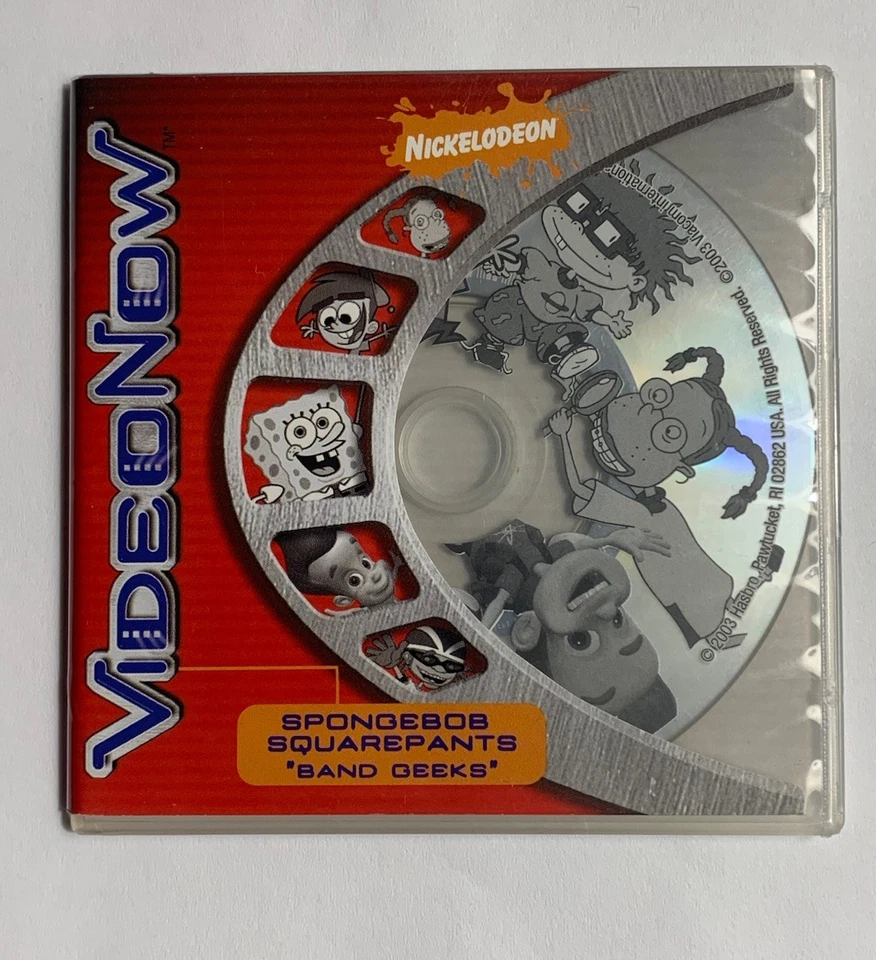 Винтажный 2003 Hasbro видео сейчас фиолетовый личный видеоплеер w/диск проверен/работает - Изображение 3 из 4