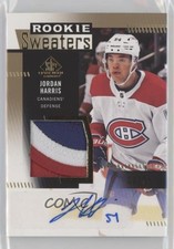 2022-23 SP Game Used Inked Rookie Sweaters 5/25 Jordan Harris Patch Auto 1kx2