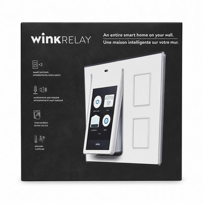 WINK RELAY SMART HOME WALL PANEL w CONTROLER + 4.3'' TOUCH SCREEN PRLAY-WH01 NEW