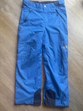Kid's North Face Snow Pants Ez-grow blue size large 14/16
