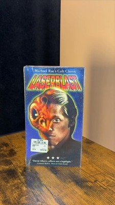 Laserblast VHS Michael Rae Cult Classic Sci Fi Alien Action Movie Tape