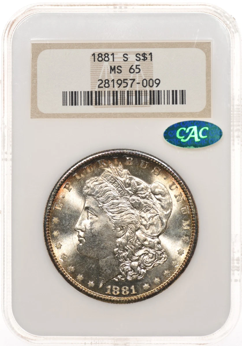 NGC & CAC Grade MS 65 Morgan Dollars (1878-1921) for sale | eBay
