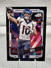 2024 Topps Cosmic Chrome - Rookies Bo Nix #127 Black Eclipse Refractor /10 (RC)