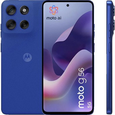 Motorola moto g56 5G 256 GB Dazzling Blue Dual SIM Smartphone Handy
