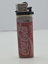 Vintage Coca Cola Classic Can King Disposable Lighter Advertising Novelty