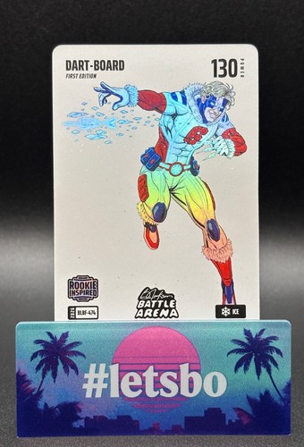 2026 Bo Jackson Battle Arena DART-BOARD `Jaxson Dart` Blizzard Ice #BLBF-474