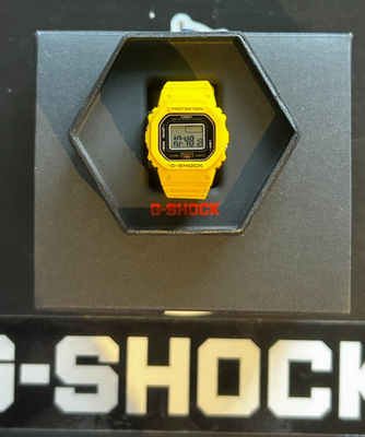Casio G-SHOCK Nano Ring Watch 'Yellow' (DWN5600-9) BRAND NEW