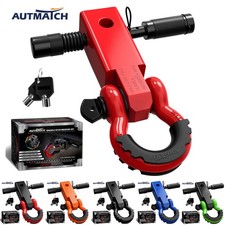 Autmatch 2 Shackle Hitch Receiver D Ring Heavy Duty Receiver Off-road Recovery Autmatch 2 Shackle Hitch Receiver D Ring Heavy Duty Receiver Off-road Recovery