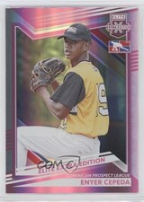2022 Panini Elite Extra Edition Pink Enyer Cepeda #174 0d7t