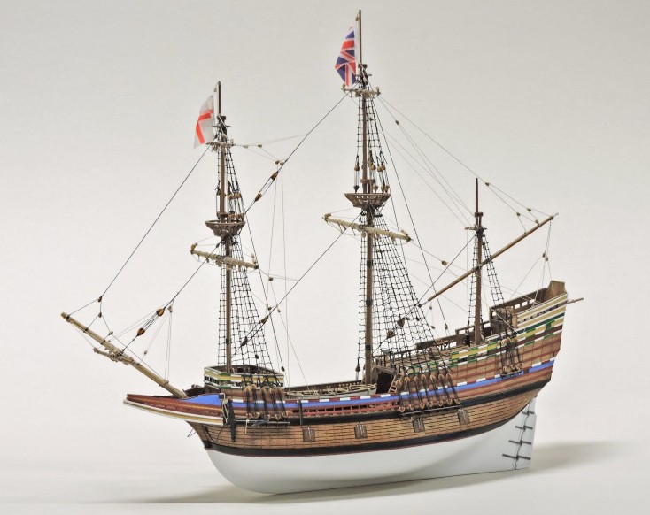 Mantua Mayflower 1:64 Scale Wood Model Ship Kit