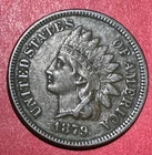 1879 US Indian Head Cent! Lower Mintage! Choice VF! Old US Coin!