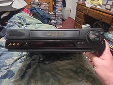 Optimus model 200 Hi-Fi stereo VHS VCR player with remote — tested and working 